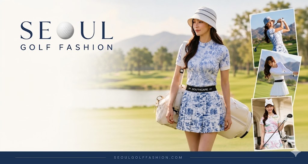 Modern Golf Elegance — Bộ sưu tập thời trang golf nữ Hàn Quốc Seoul Golf Fashion