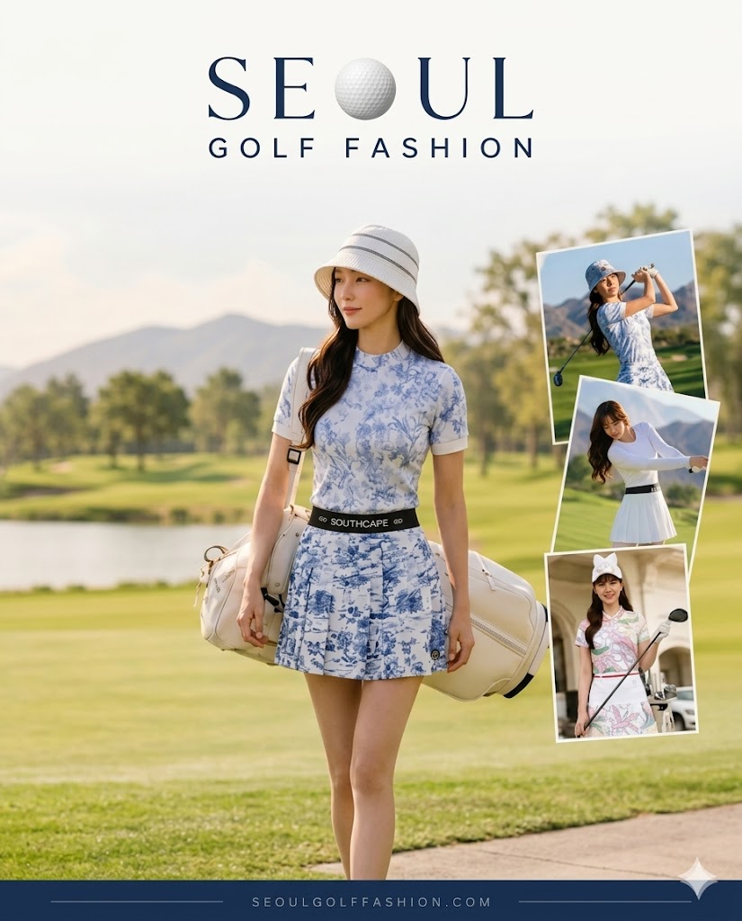 Modern Golf Elegance — Bộ sưu tập thời trang golf nữ Hàn Quốc Seoul Golf Fashion