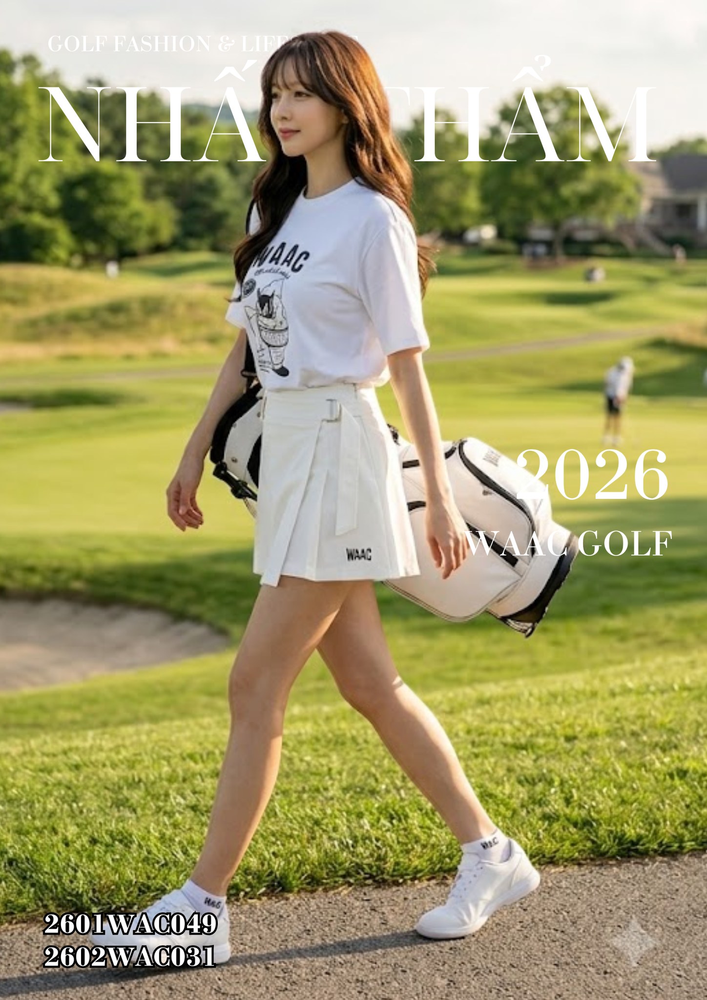 💖 WAAC Golf 2026 – Khi thời trang sân golf trở thành tuyên ngôn phong cách.

Mỗi thiết kế là sự kết hợp giữa thời trang golf nữ cao cấp, gam màu trẻ trung và chất liệu co giãn, thoáng mát giúp bạn tự tin trong từng cú swing và nổi bật ở mọi khoảnh khắc. ⛳✨

Từ sắc hồng ngọt ngào, xanh thanh lịch đến nâu mocha thời thượng, BST mới mang đến những outfit vừa năng động vừa sang trọng, phù hợp cho cả sân golf lẫn phong cách lifestyle.

📩 Inbox ngay Nhất Thẩm Golf Fashion để được tư vấn size và đặt hàng nhanh nhất.

💕 Nâng tầm phong cách – Tỏa sáng trên mọi fairway.

#WAACGolf2026 #ThoiTrangGolfNu #GolfFashion #GolfLifestyle #GolfWear #NhatThamGolfFashion #DoGolfNu #GolfStyle #GolfKorea #GolfOutfit