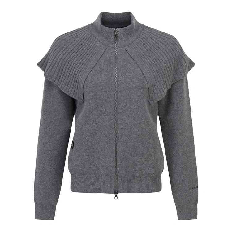 Áo knit golf nữ — St Andrews (Xám) | Seoul Golf Fashion