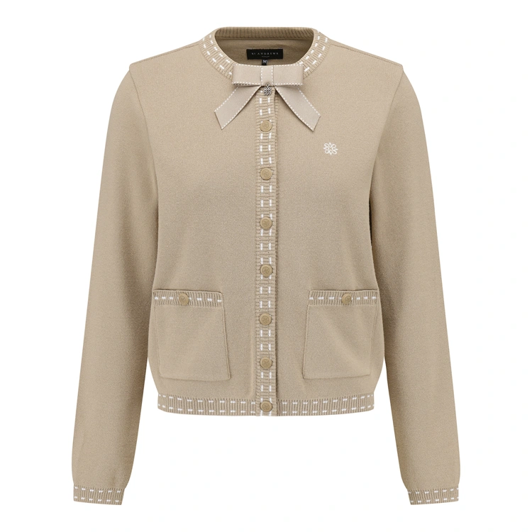 Áo knit golf nữ — St Andrews (Be) | Seoul Golf Fashion