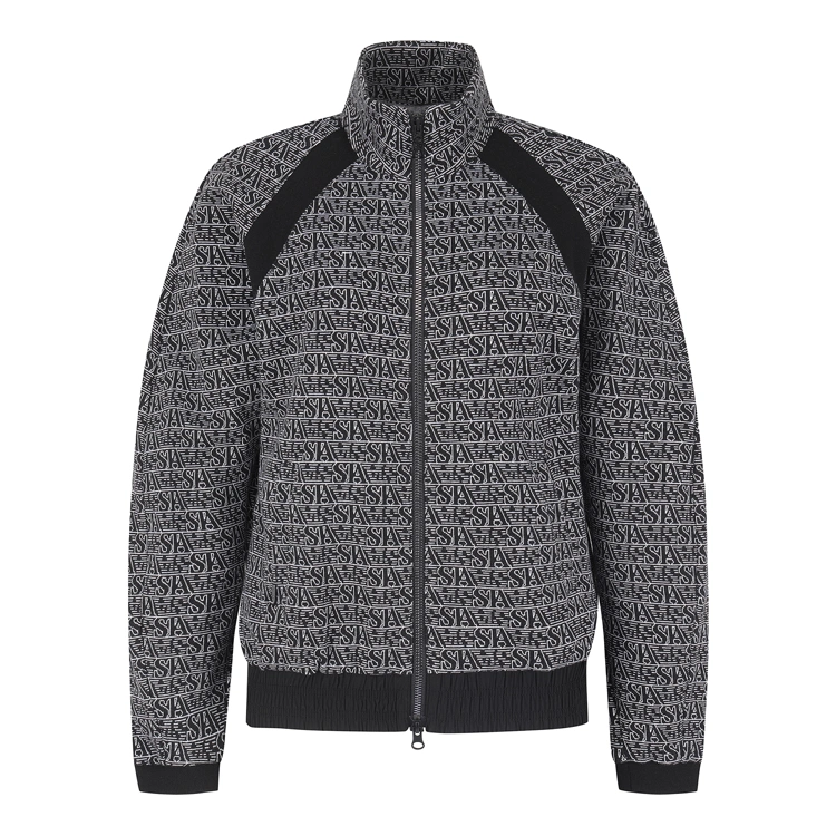 Áo knit golf nữ — St Andrews (Đen) | Seoul Golf Fashion