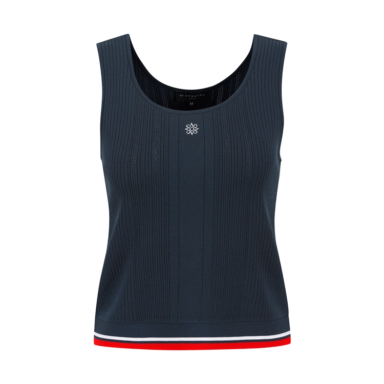 Áo vest golf nữ — St Andrews (Xanh navy) | Seoul Golf Fashion