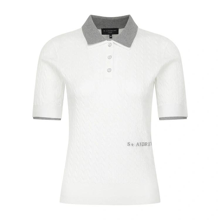 Sản phẩm golf nữ cao cấp — St Andrews (Trắng) | Seoul Golf Fashion