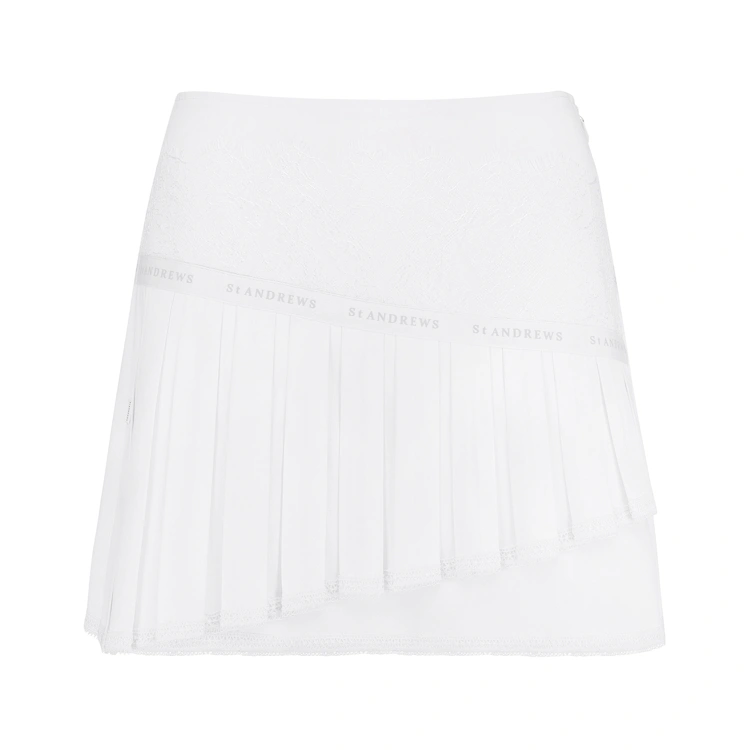 Váy golf nữ — St Andrews (Trắng) | Seoul Golf Fashion