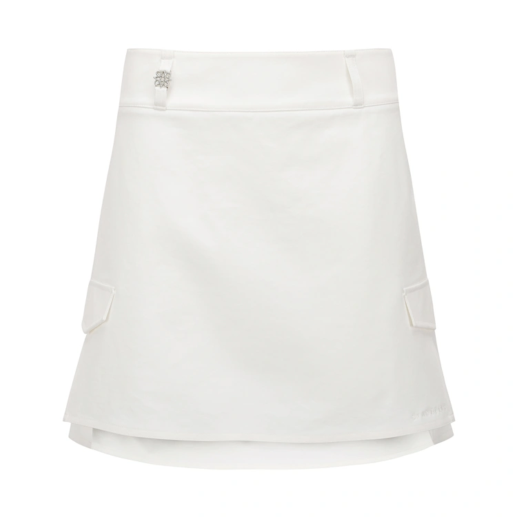 Váy golf nữ — St Andrews (Trắng) | Seoul Golf Fashion