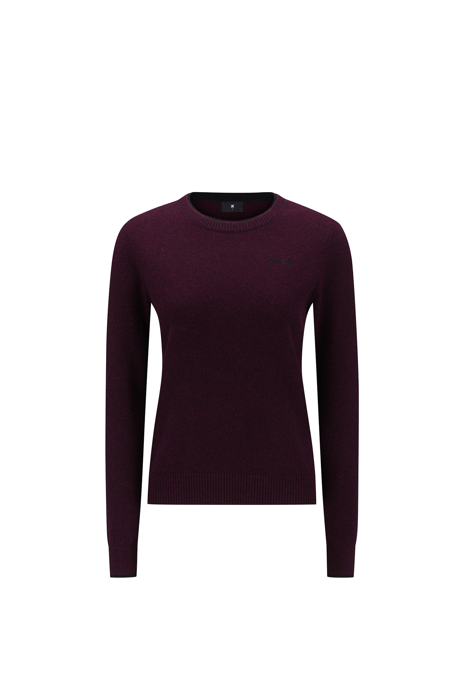 WOMEN SP CASHMERE ROUND SWEATER_WI | Seoul Golf Fashion