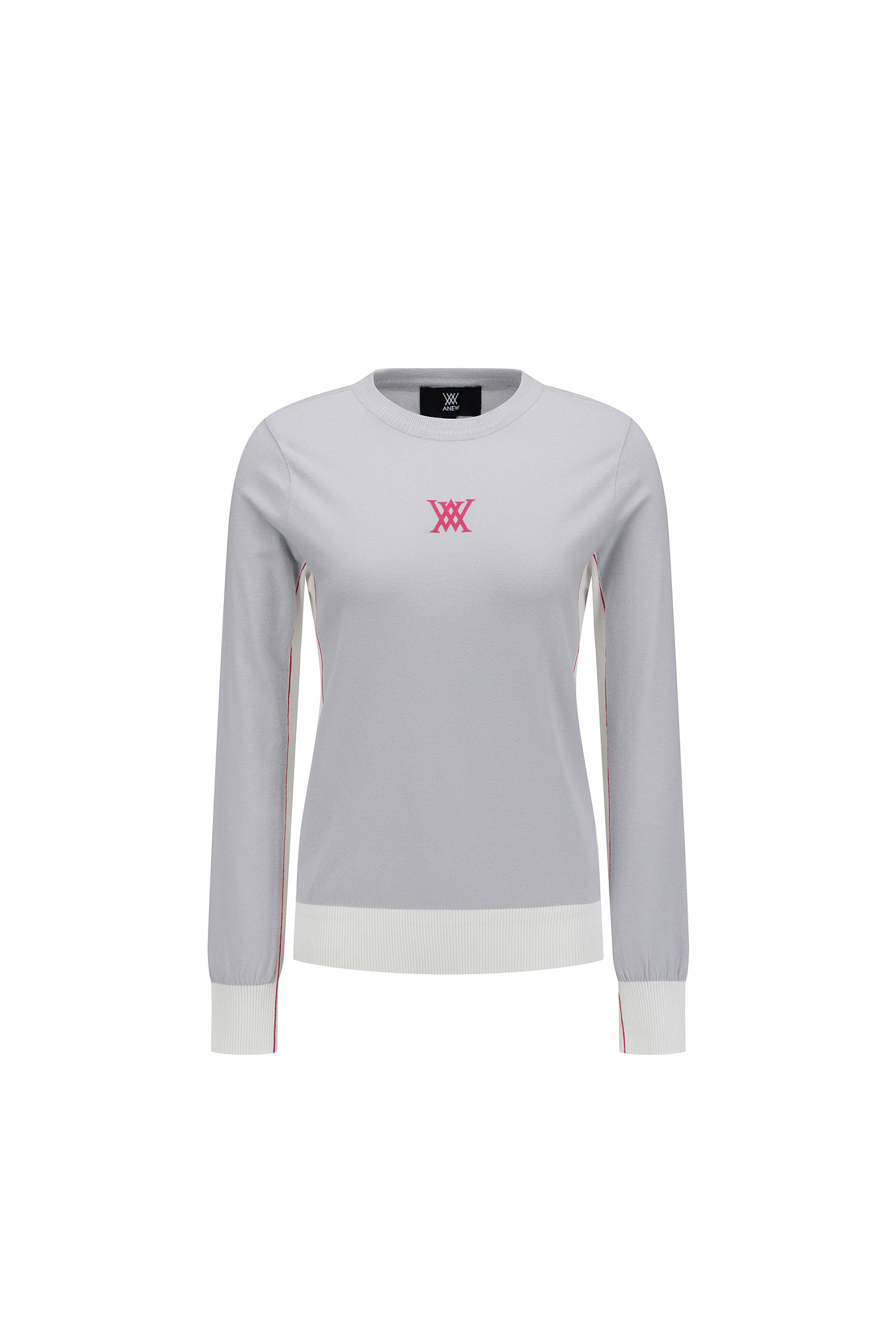 WOMEN FA ROUND SWEATER_GR | Seoul Golf Fashion