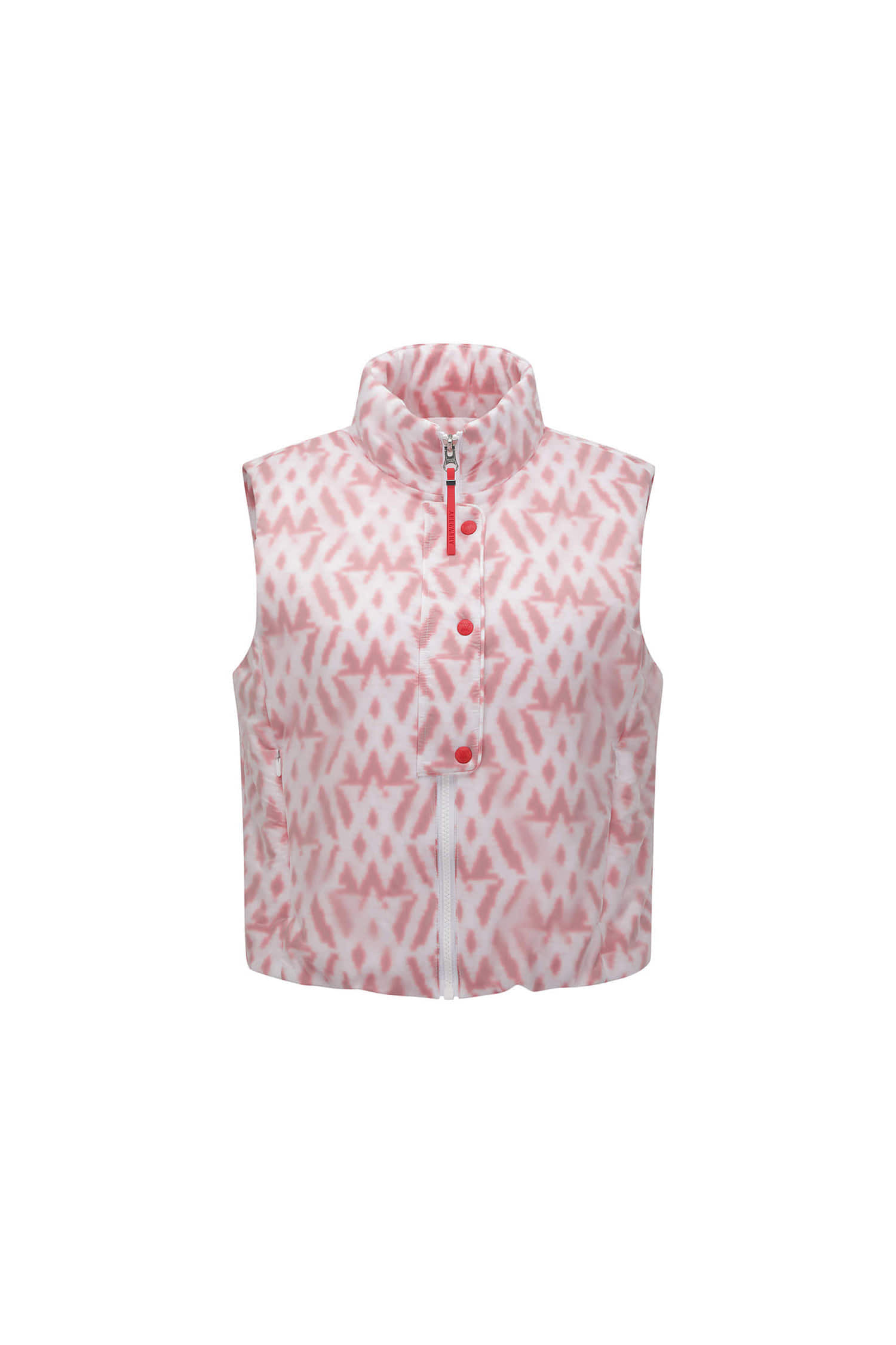 WOMEN WI LOGO PATTERN VEST_RE | Seoul Golf Fashion