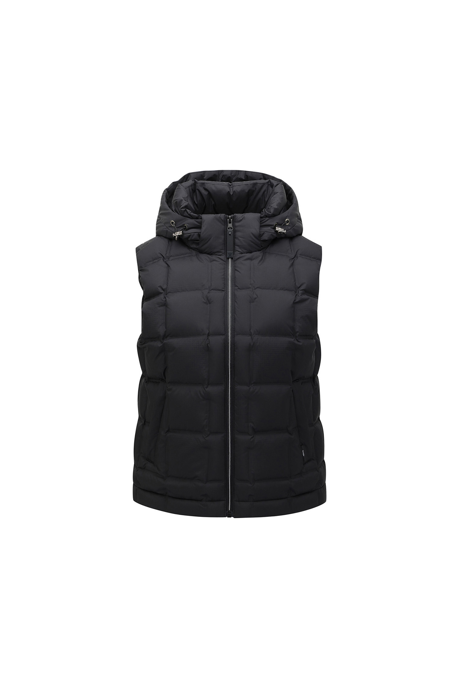 WOMEN WI HEAVY SHADOW SWING DOWN VEST_BK — Anew | Seoul Golf Fashion