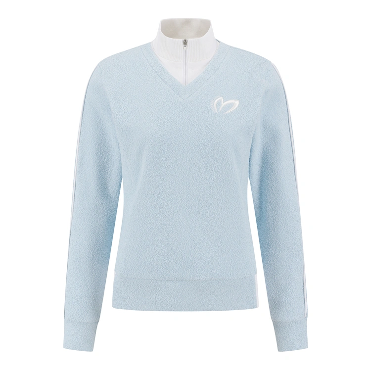 Áo knit golf nữ — Master Bunny Edition (Xanh dương) | Seoul Golf Fashion