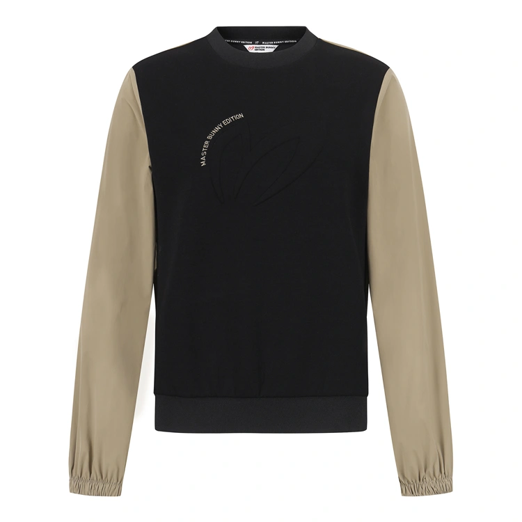 Áo knit golf nữ — Master Bunny Edition (Đen) | Seoul Golf Fashion