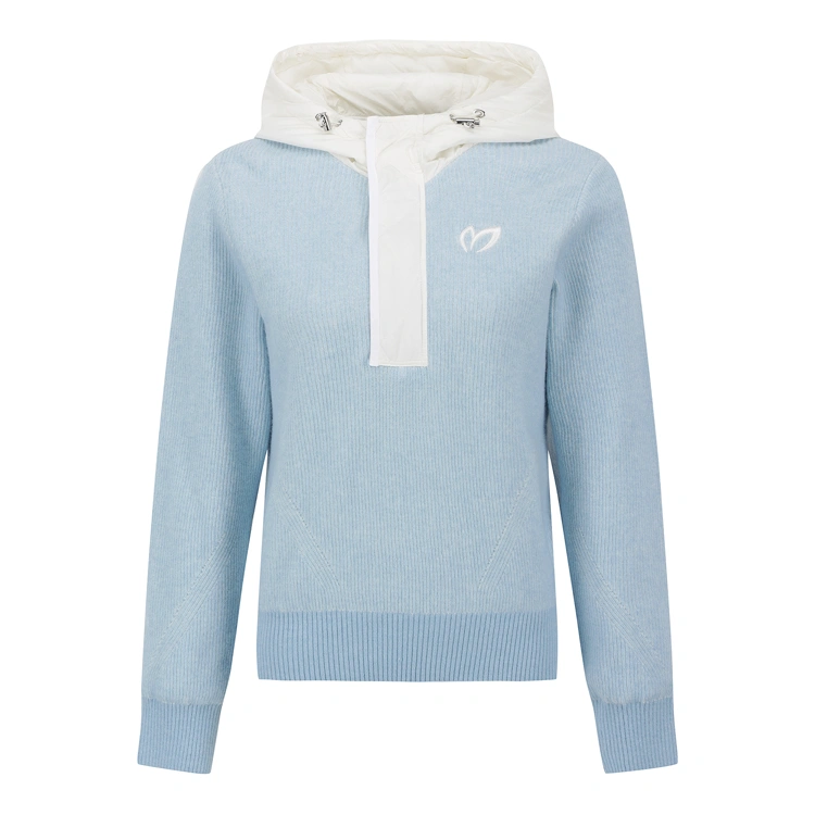 Áo knit golf nữ — Master Bunny Edition (Xanh dương) | Seoul Golf Fashion