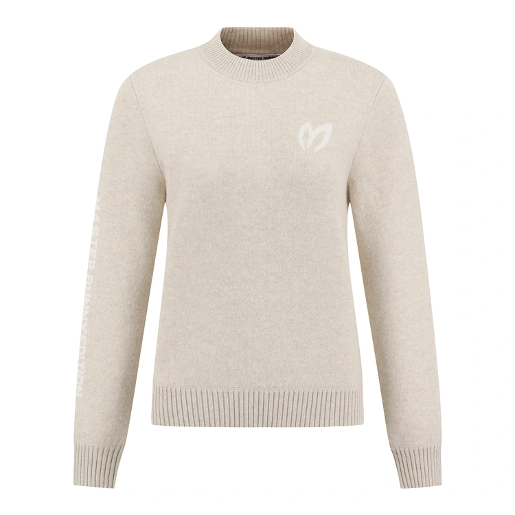 Áo knit golf nữ — Master Bunny Edition (Be) | Seoul Golf Fashion