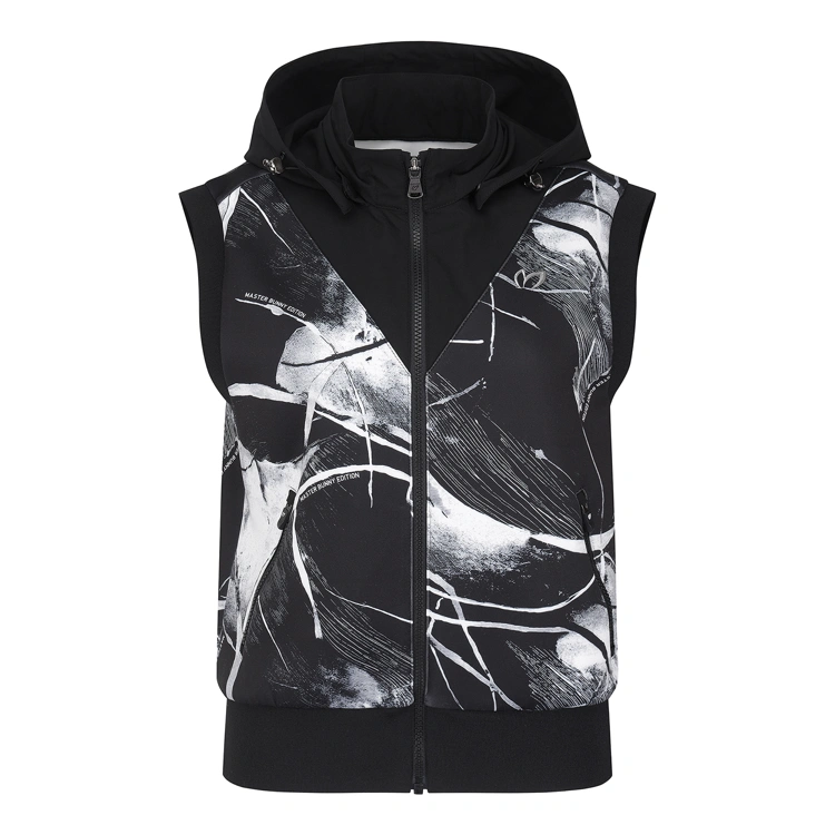 Áo vest golf nữ — Master Bunny Edition (Đen) | Seoul Golf Fashion