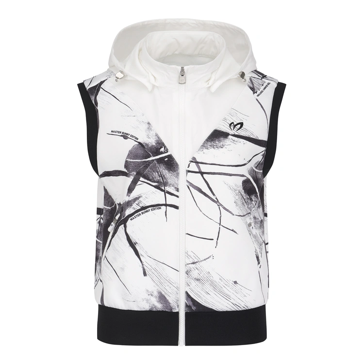 Áo vest golf nữ — Master Bunny Edition (Trắng) | Seoul Golf Fashion