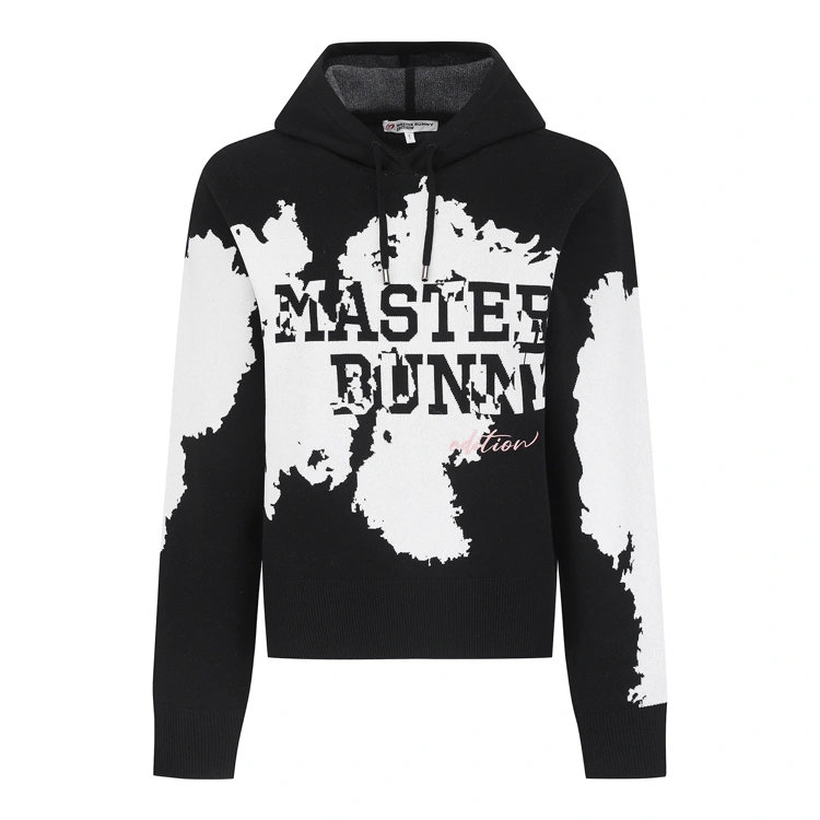 Áo knit golf nữ — Master Bunny Edition (Trắng) | Seoul Golf Fashion