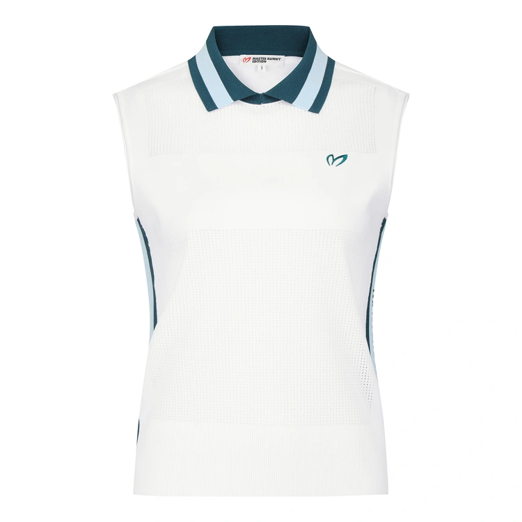 Áo vest golf nữ — Master Bunny Edition (Trắng) | Seoul Golf Fashion