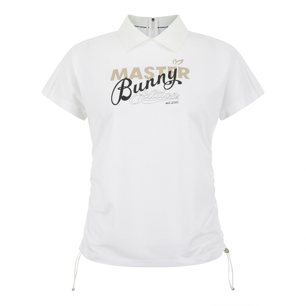 Áo sơ mi golf nữ — Master Bunny Edition (Trắng) | Seoul Golf Fashion