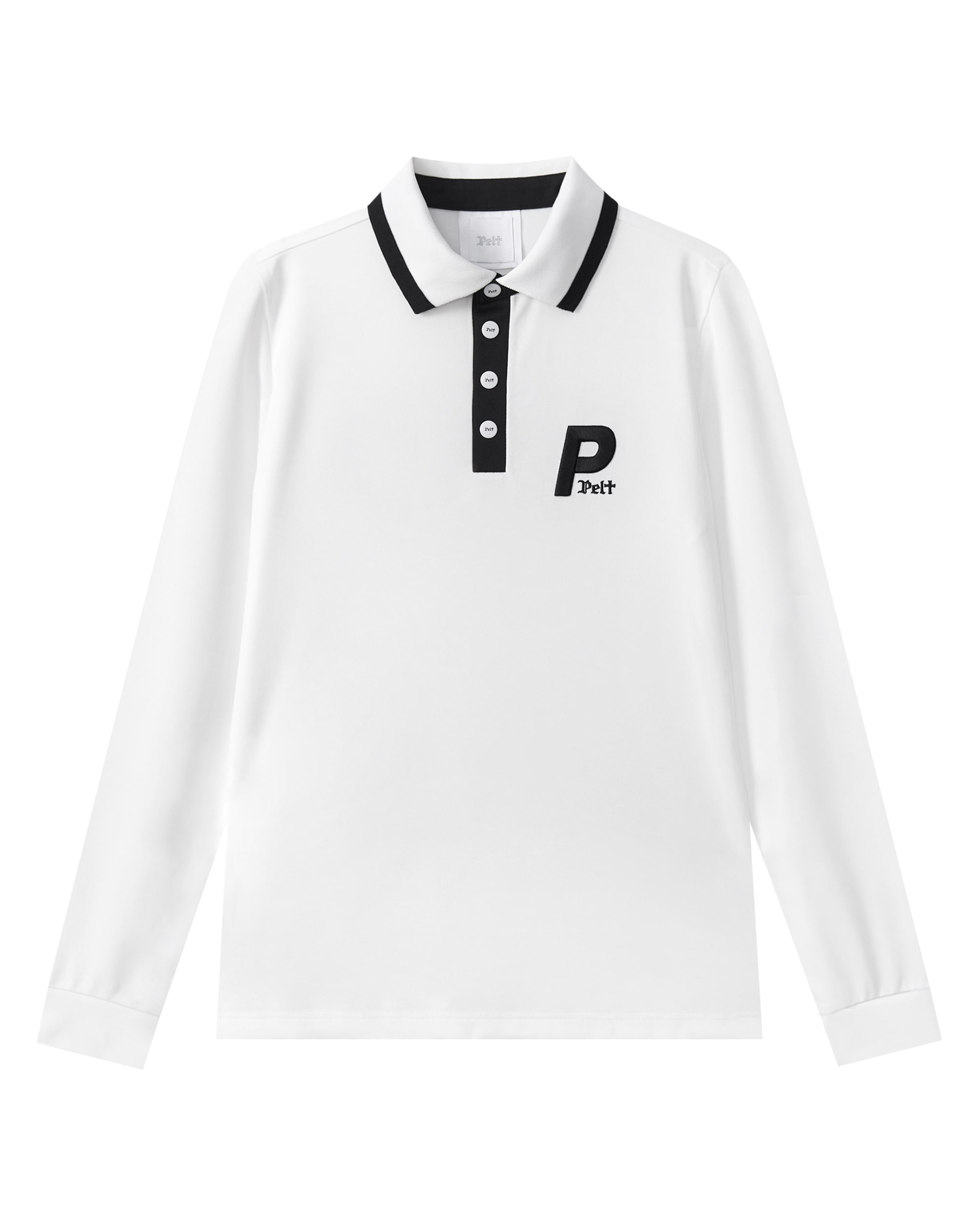 Tay dài phối màu Quantum Color Block PK | Seoul Golf Fashion