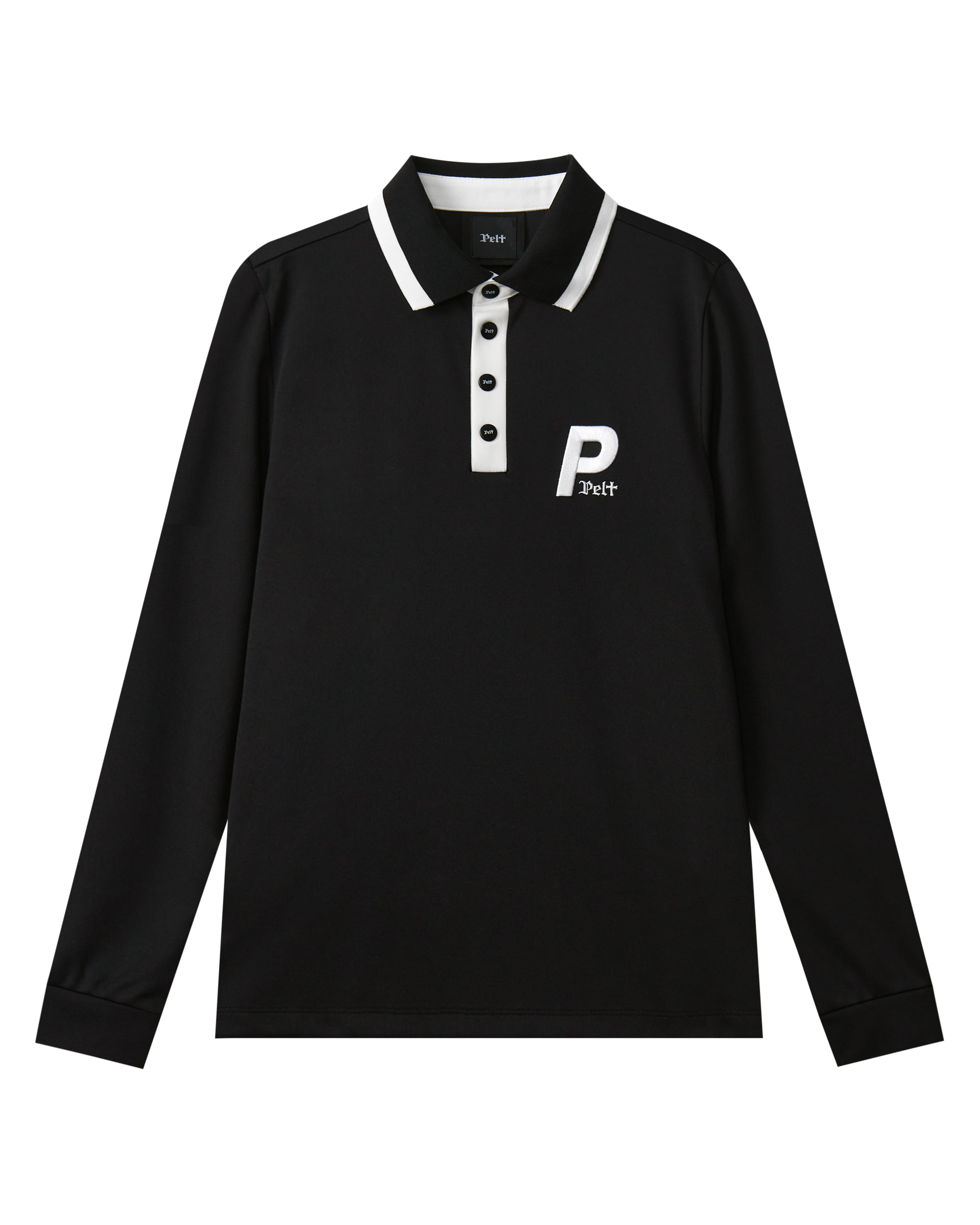 Tay dài phối màu Quantum Color Block PK | Seoul Golf Fashion