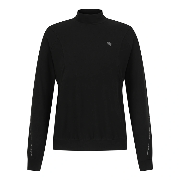 Áo knit golf nữ — Pearly Gates (Đen) | Seoul Golf Fashion