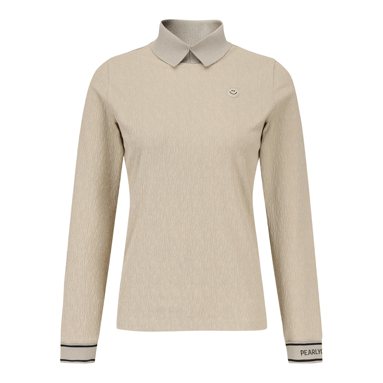 Áo sơ mi golf nữ — Pearly Gates (Be) | Seoul Golf Fashion
