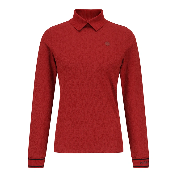 Áo sơ mi golf nữ — Pearly Gates (Nâu) | Seoul Golf Fashion