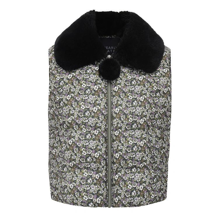 Áo vest golf nữ — Pearly Gates (Kaki) | Seoul Golf Fashion