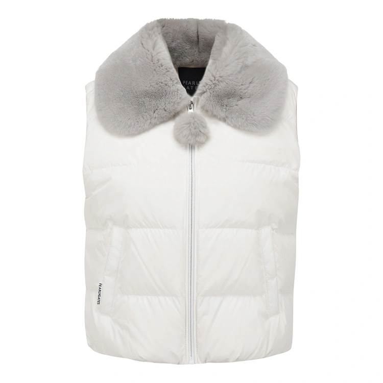 Áo vest golf nữ — Pearly Gates (Ngà) | Seoul Golf Fashion