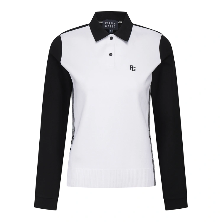 Áo sơ mi golf nữ — Pearly Gates (Trắng) | Seoul Golf Fashion