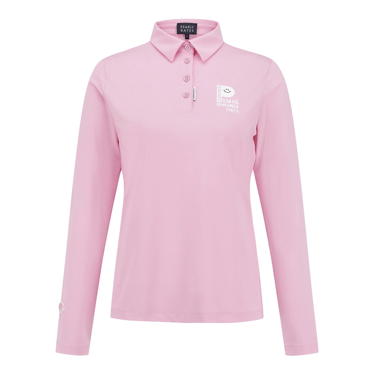 Áo sơ mi golf nữ — Pearly Gates (Hồng) | Seoul Golf Fashion