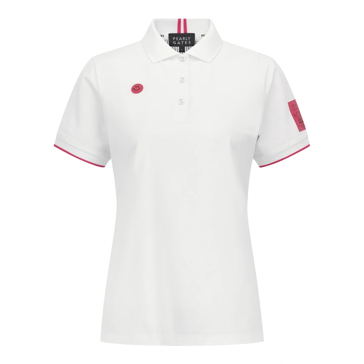 Áo golf nữ — Pearly Gates (Trắng) | Seoul Golf Fashion