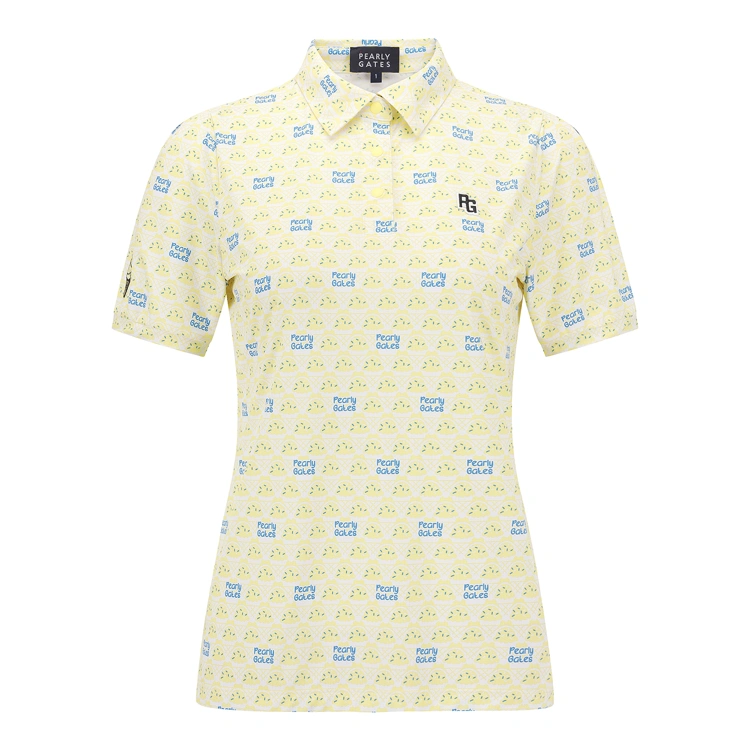 Áo golf nữ — Pearly Gates (Vàng) | Seoul Golf Fashion