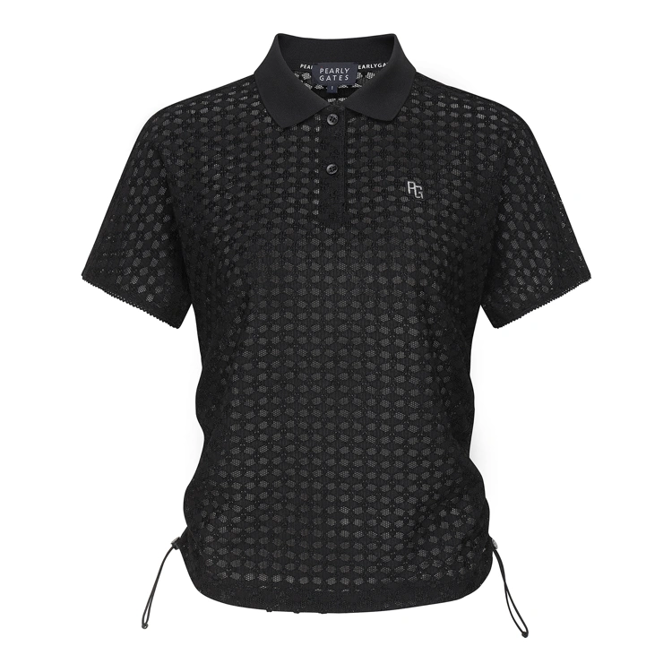 Áo golf nữ — Pearly Gates (Đen) | Seoul Golf Fashion