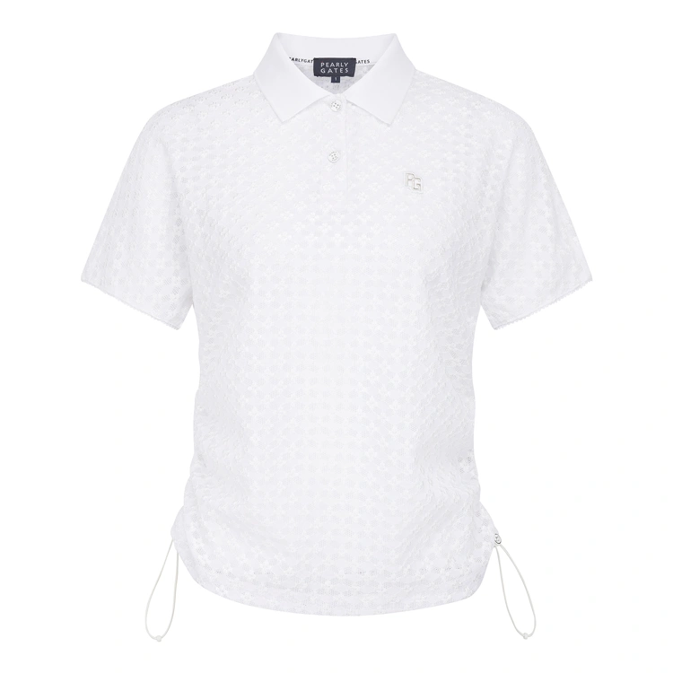 Áo golf nữ — Pearly Gates (Trắng) | Seoul Golf Fashion