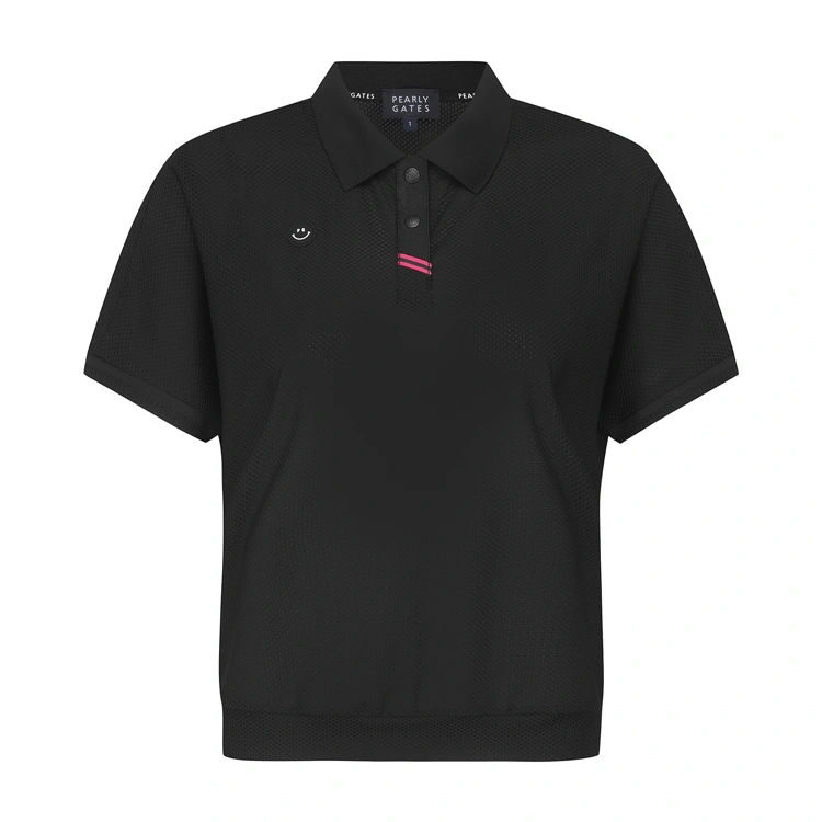 Áo golf nữ — Pearly Gates (Đen) | Seoul Golf Fashion