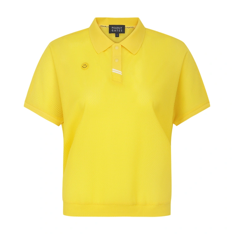 Áo golf nữ — Pearly Gates (Vàng) | Seoul Golf Fashion