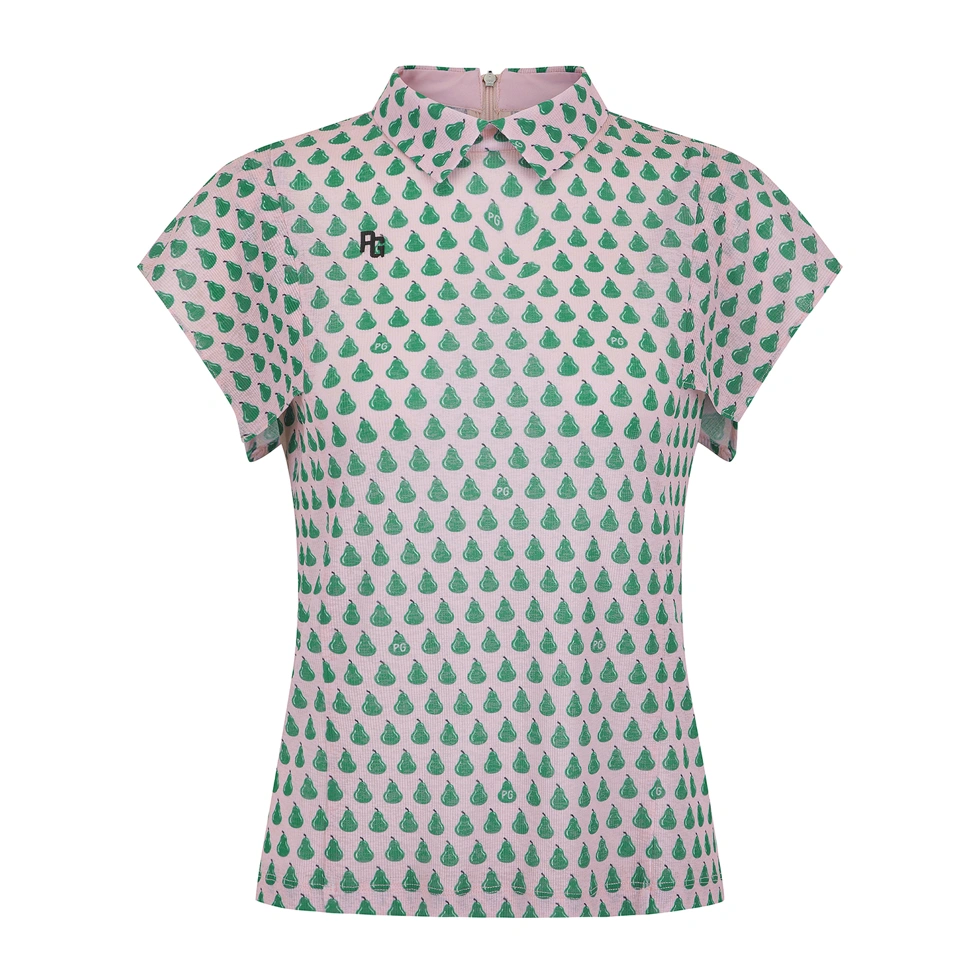 Áo golf nữ — Pearly Gates (Hồng) — Pearly Gates | Seoul Golf Fashion