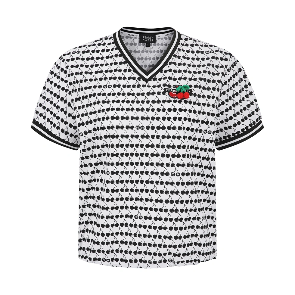 Áo golf nữ — Pearly Gates (Trắng) — Pearly Gates | Seoul Golf Fashion