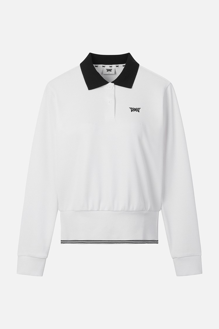 Áo nỉ cổ bẻ dành cho nữ | Seoul Golf Fashion