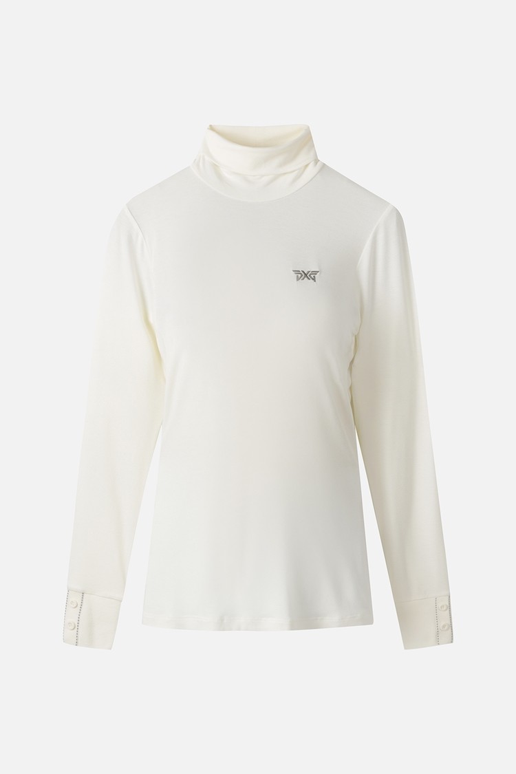 Áo thun dài tay cổ cao dành cho nữ | Seoul Golf Fashion