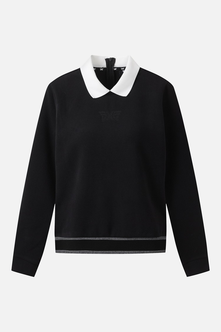 Áo thun dài tay cổ khóa kéo mùa đông dành cho nữ | Seoul Golf Fashion
