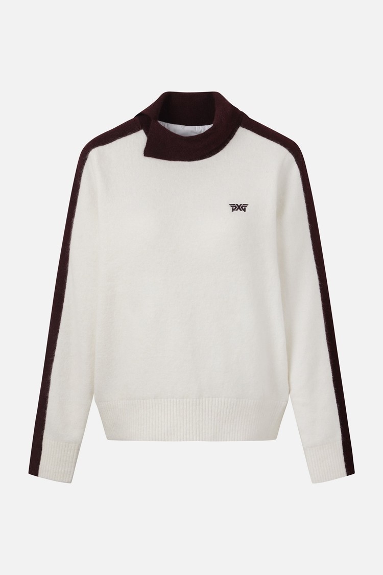 Áo len cổ cao chống gió mùa đông mới dành cho nữ | Seoul Golf Fashion