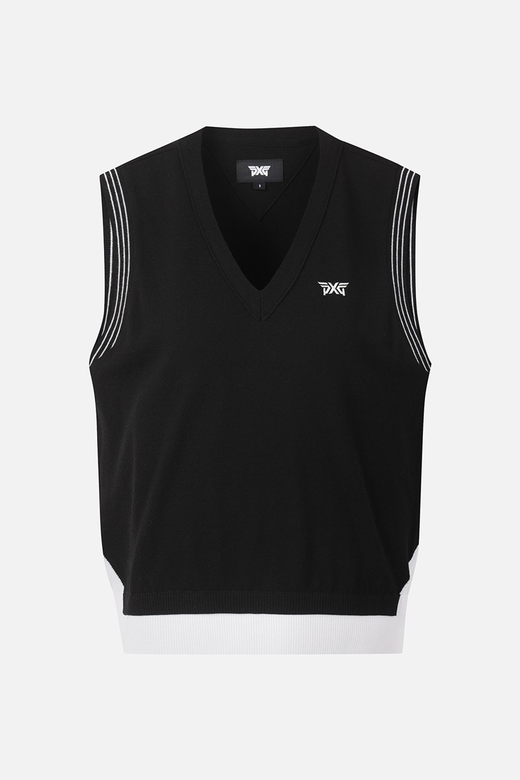 Áo vest dệt kim cổ chữ V dành cho nữ | Seoul Golf Fashion