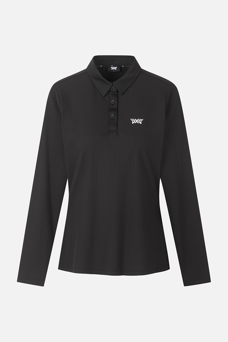 Áo sơ mi dài tay cổ cài cúc dành cho nữ — PXG | Seoul Golf Fashion
