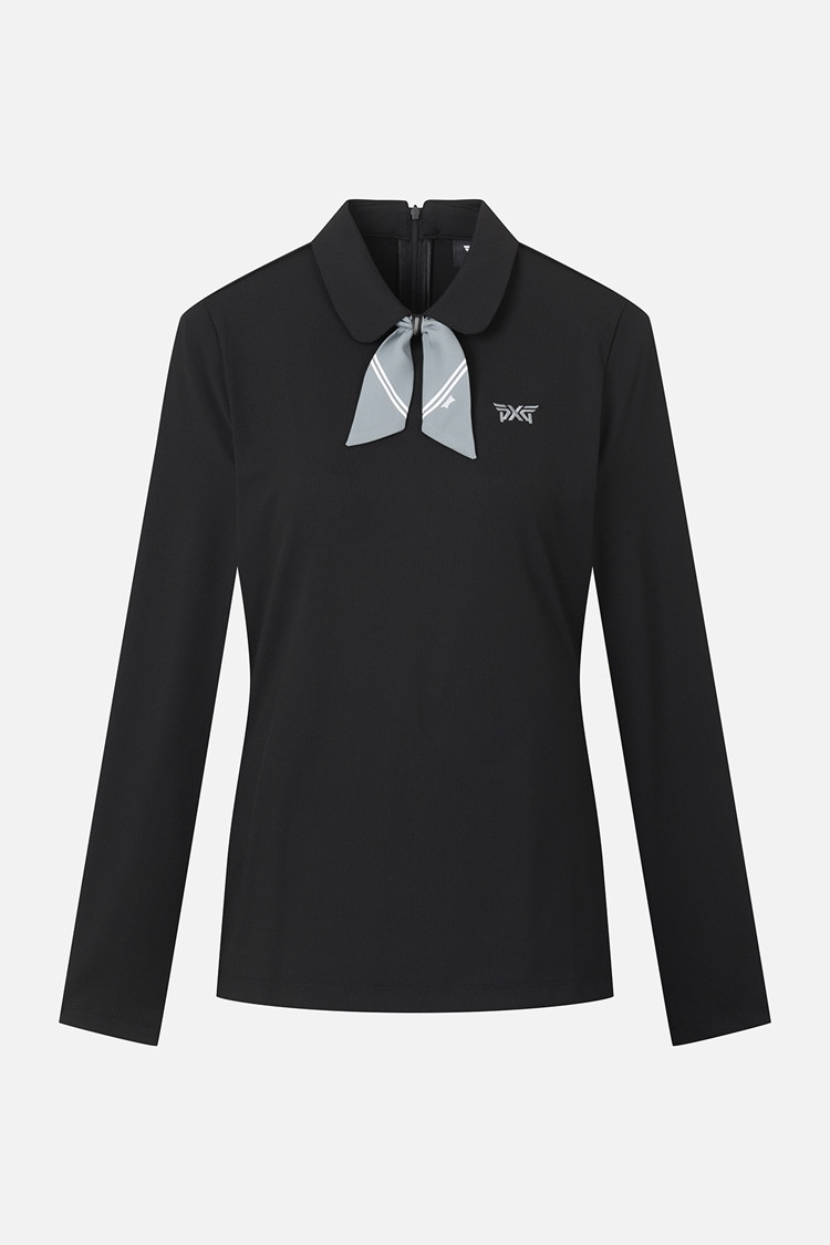 Áo thun dài tay cổ khăn dành cho nữ — PXG | Seoul Golf Fashion