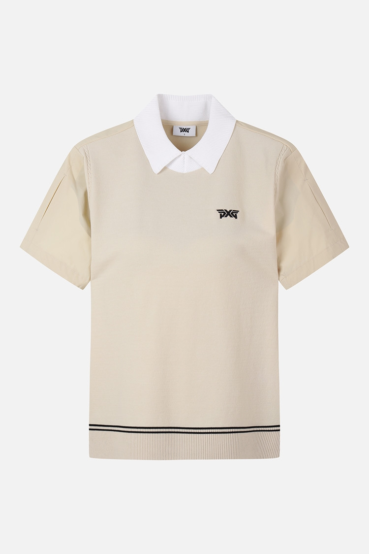 Áo len ngắn tay kiểu lai dành cho nữ — PXG | Seoul Golf Fashion