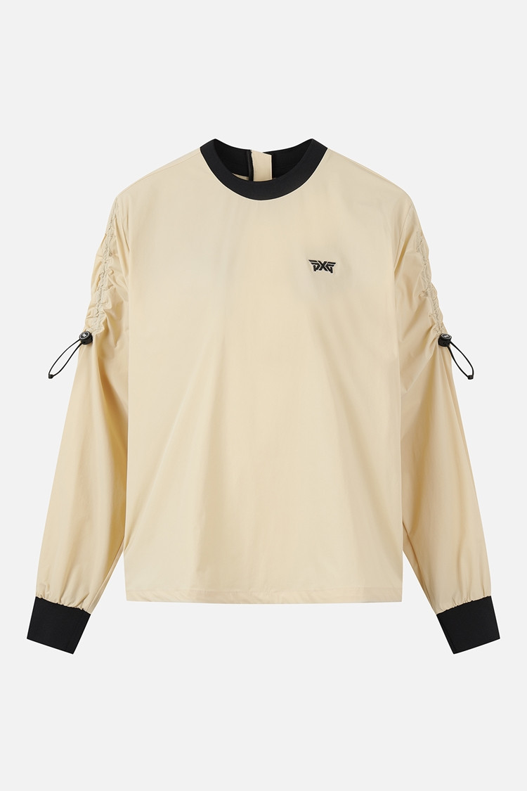 Áo dài tay cổ tròn dệt kim dành cho nữ — PXG | Seoul Golf Fashion