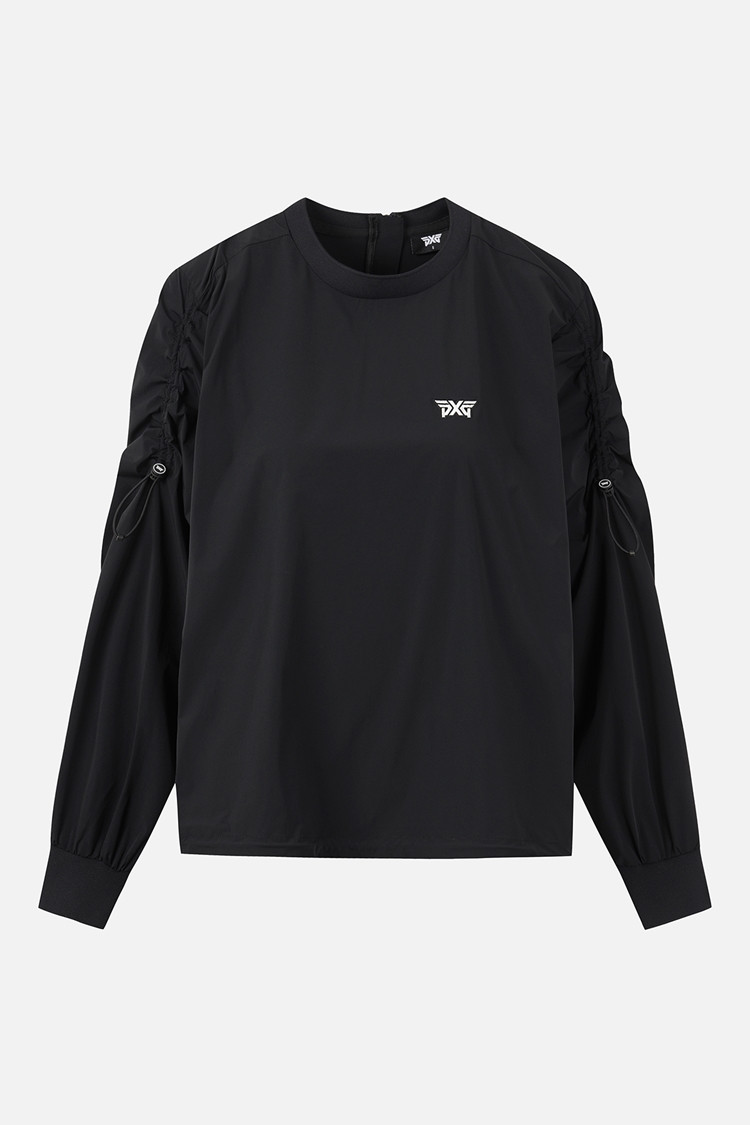 Áo dài tay cổ tròn dệt kim dành cho nữ — PXG | Seoul Golf Fashion
